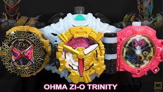 DX ZIKU DRIVER : OHMA Zi-O + Zi-O TRINITY Ridewatch ! (Kamen Rider Ohma Zi-O Trinity) オーマジオウ トリニティ !