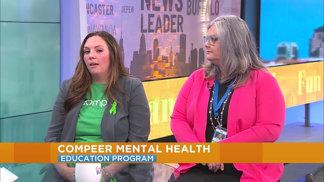 Daytime Buffalo: Compeer mental health education program - YouTube