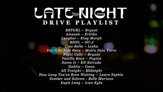 Late Night Drive [playlist]