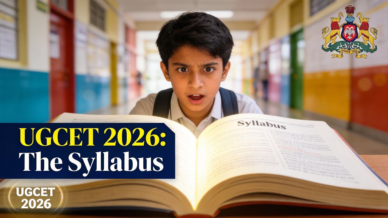KCET 2026 Syllabus Explained | Physics Chemistry Maths Complete Guide
