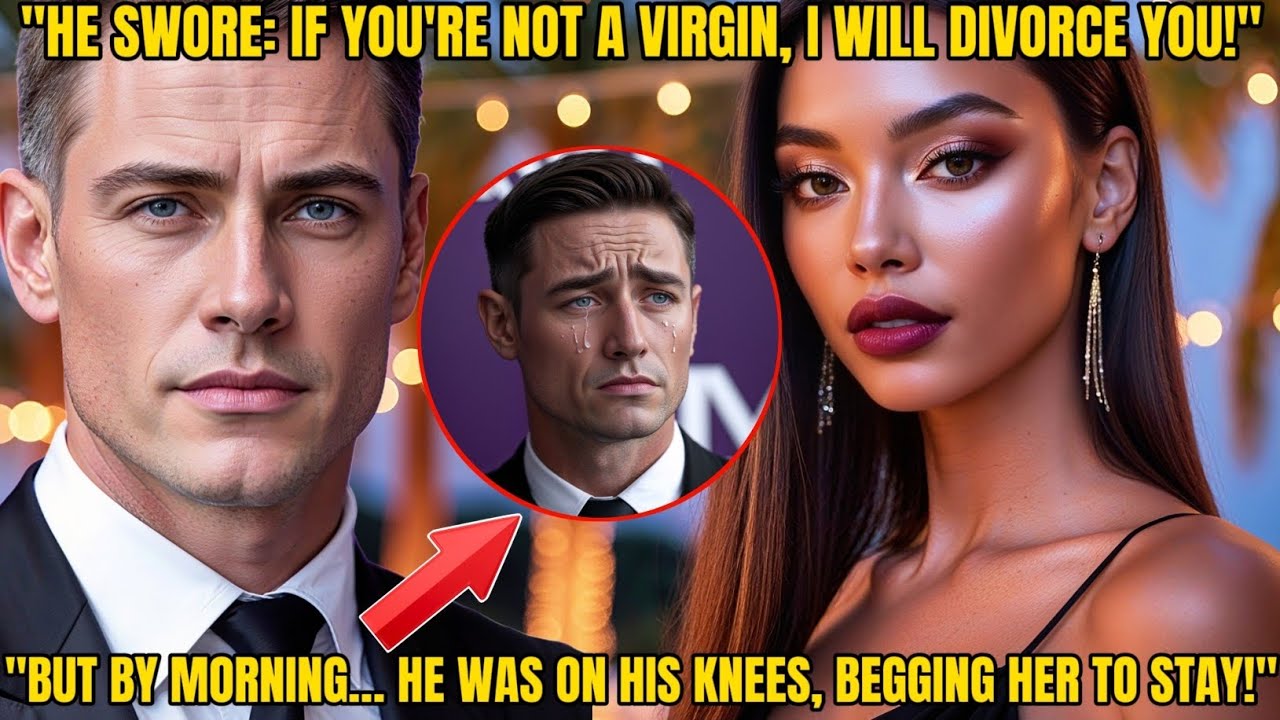 MILLIONAIRE CEO SWORE TO DIVORCE HIS WIFE IF SHE WASN’T A VIRGIN—BY MORNING, HE BEGGED HER TO STAY