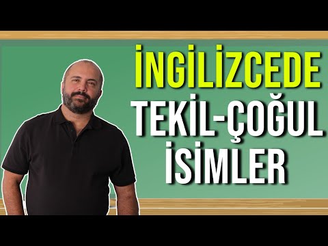 013 Tekil ve Çoğul İsimler