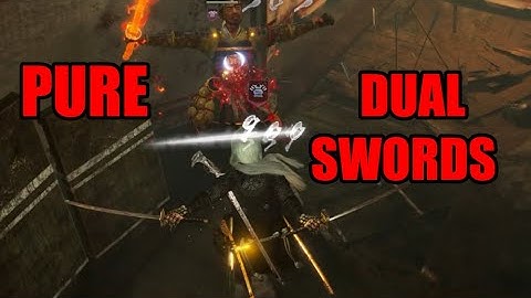 Pure Dual Swords Run with DLCs (No magic, ninjutsu, Yokai shift or Yokai Abilities) - Nioh 2