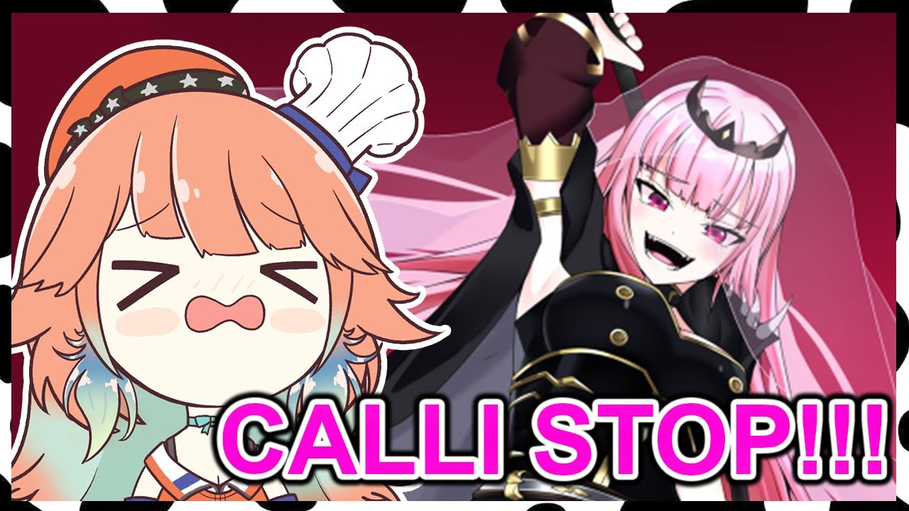 Calli Letting Out her S side to TORTURE KIARA 【Kiara/Calli】