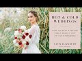 Best Ways to Plan for Really Hot or Cold Weddings