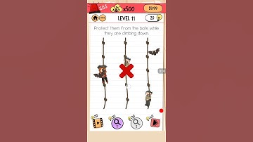 Brain Test 2 Tricky Stories Captain Mary level 11 answer or walkthrough