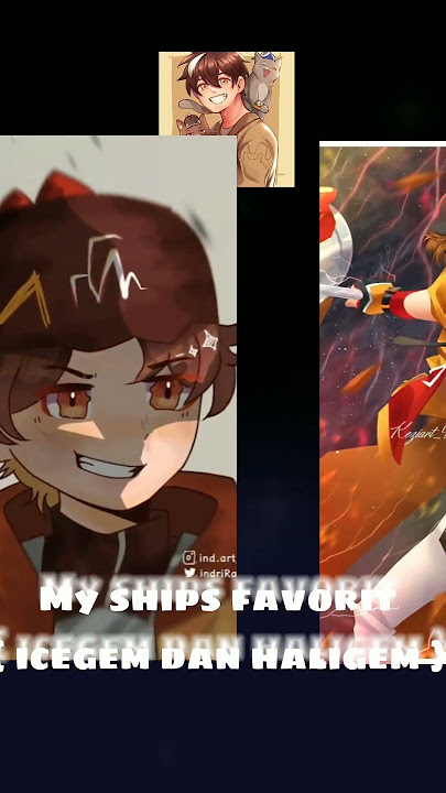 My ships || icegem dan haligem || #boboiboy || #shorts