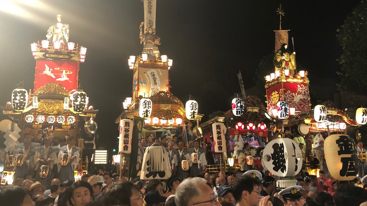 熊谷うちわ祭2018 最終日地囃子合わせ