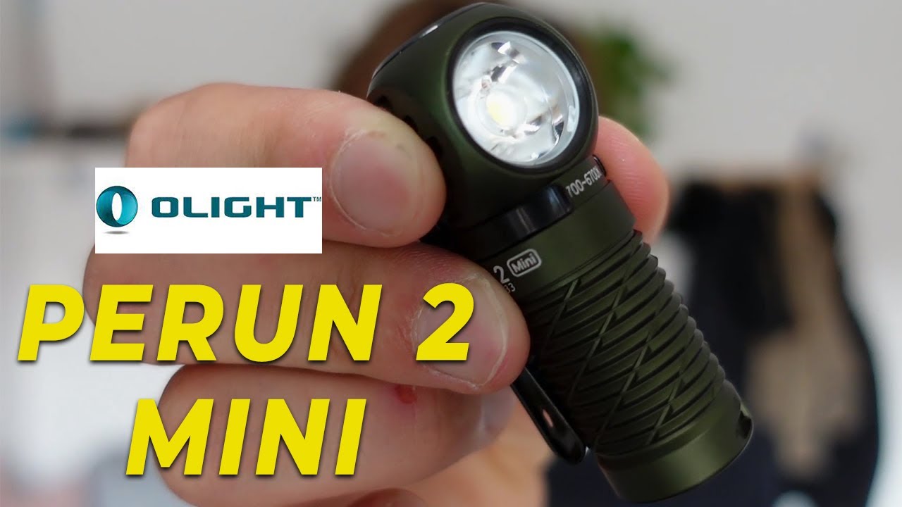 OLIGHT PERUN 2 MINI  Curiosissima torcia frontale 