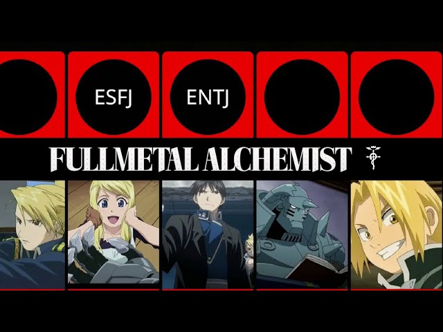 The Myers-Briggs® Personality Types of the Fullmetal Alchemist