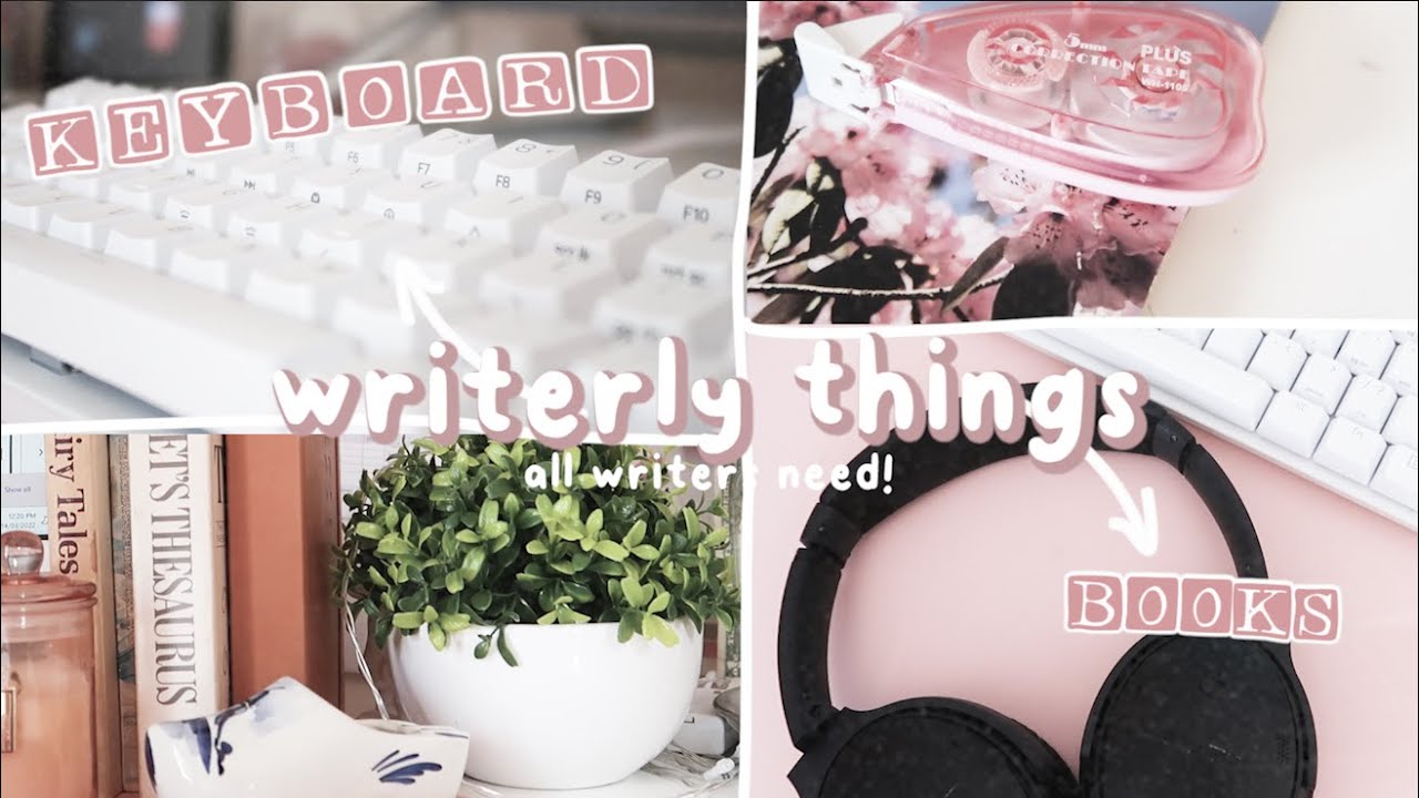 writerly things✨✎ products, gadgets you need as a WRITER! my fav writing  products ♥ 