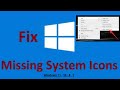#HowTo Fix  Desktop Missing Icons or Disappeared Icons in Windows 11 , 10 , 8 , 7