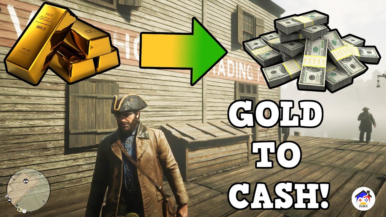 where to sell gold bars red dead 2