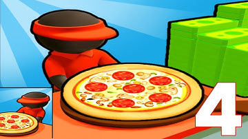 Pizza Ready - Gameplay Part 4 Stickman PIZZA Restaurant (iOS, Android)