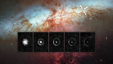 Hubble Captures Supernova’s Light Echo