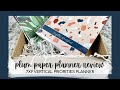 PLUM PAPER PLANNER REVIEW | 7x9 vertical priorities layout for 2021-2022 | tattooed teacher plans