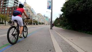Waterfront Trail (Downtown Toronto) - Narrated Bike Ride
This video shows my Saturday September 25th, 2021 cycling tour of the Waterfront (Martin Goodman) Trail in Toronto. The video begins in Coronation Park, and ends at the old Cherry Street Lift Bridge.
Bathurst St: https://youtu.be/R3jvyIOUaSg
Toronto Islands (w Johnny Strides) Part 1: https://youtu.be/xd1IMGUATnc
Toronto Islands (w Johnny Strides) Part 2: https://youtu.be/qtq_EflIXPM
Linear Limo Recumbent: https://youtu.be/r9tRAEzPuQs
The bike I was riding is a non-folding Linear Limo Recumbent Bike. More info about this bike in the link above. I filmed this using my GoPro HERO 9 Black action camera mounted to the main frame tube of the bike at the front with a custom 3D printed plastic bracket. I recorded the audio with a Panasonic voice recorder and earpiece microphone.
Strava link for the ride: https://www.strava.com/activities/6018567087
I hope you enjoyed this video. Please COMMENT and subscribe!
Thanks for watching. Waterfront Trail (Downtown Toronto) - Narrated Bike Ride