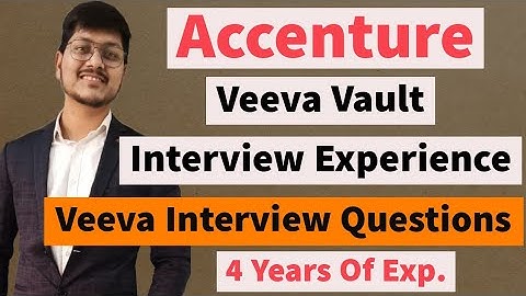 Veeva Vault Accenture Interview Experience || Veeva Vault Interview Questions || Veeva Interview Exp