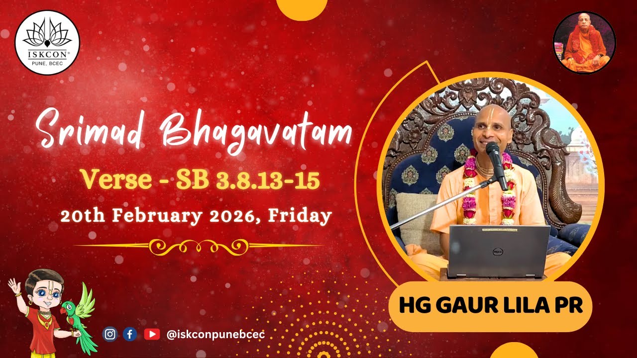 SB 3.8.13-15 | HG Gaur Lila Prabhuji