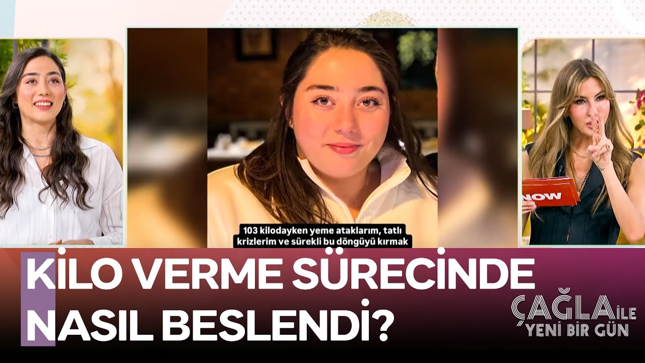 Şebnem Candan 103 Kilodan 65 Kiloya İnmeyi Nasıl Başardı? - Çağla ile Yeni Bir Gün 1410. Bölüm