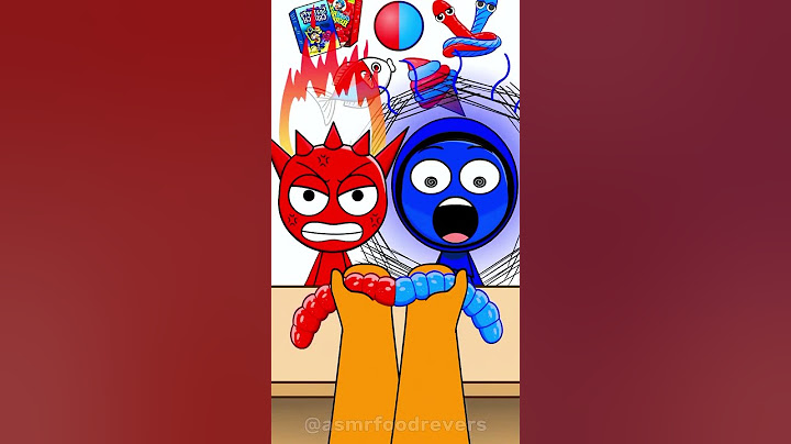 Blue vs Red Emoji MUKBANG🔵🔴 02 #shorts #moomoostudio