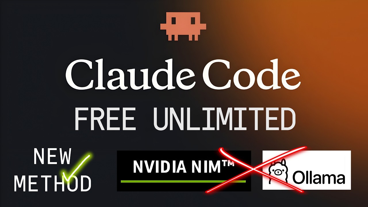🤯 FREE UNLIMITED Claude Code (No NVIDIA NIM, No Ollama!) [NEW ...