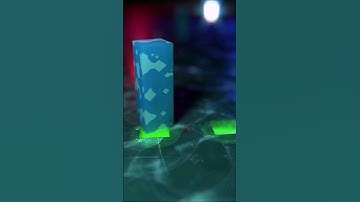 Satisfying ice cubes /Made in Blender 4.5 #blender #shorts