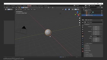 Blender Object visibility ON and OFF Animation