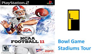 NCAA Football 11 [PS2]: Bowl Games | Sports Game Stadiums 🏟 🏈