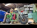 We Built the World's First Longitudinal Engine Mini Bike | Budget Big Block Briggs!