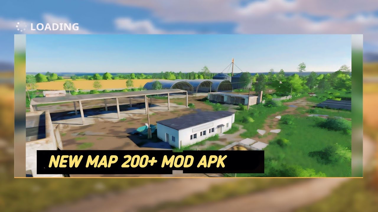 NEW MAP MOD APK FS 20 DOWNLOAD 200+MODS FARMING SIMULATOR