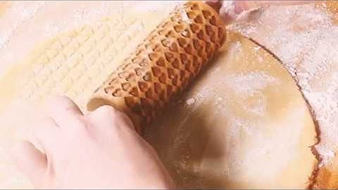 Cookies Embossing Rolling Pin