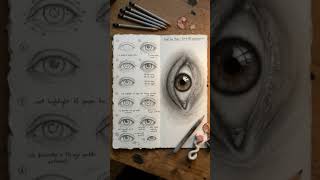 drawing eyes and creating inspiration from Ai art #creative #awaken#shorts