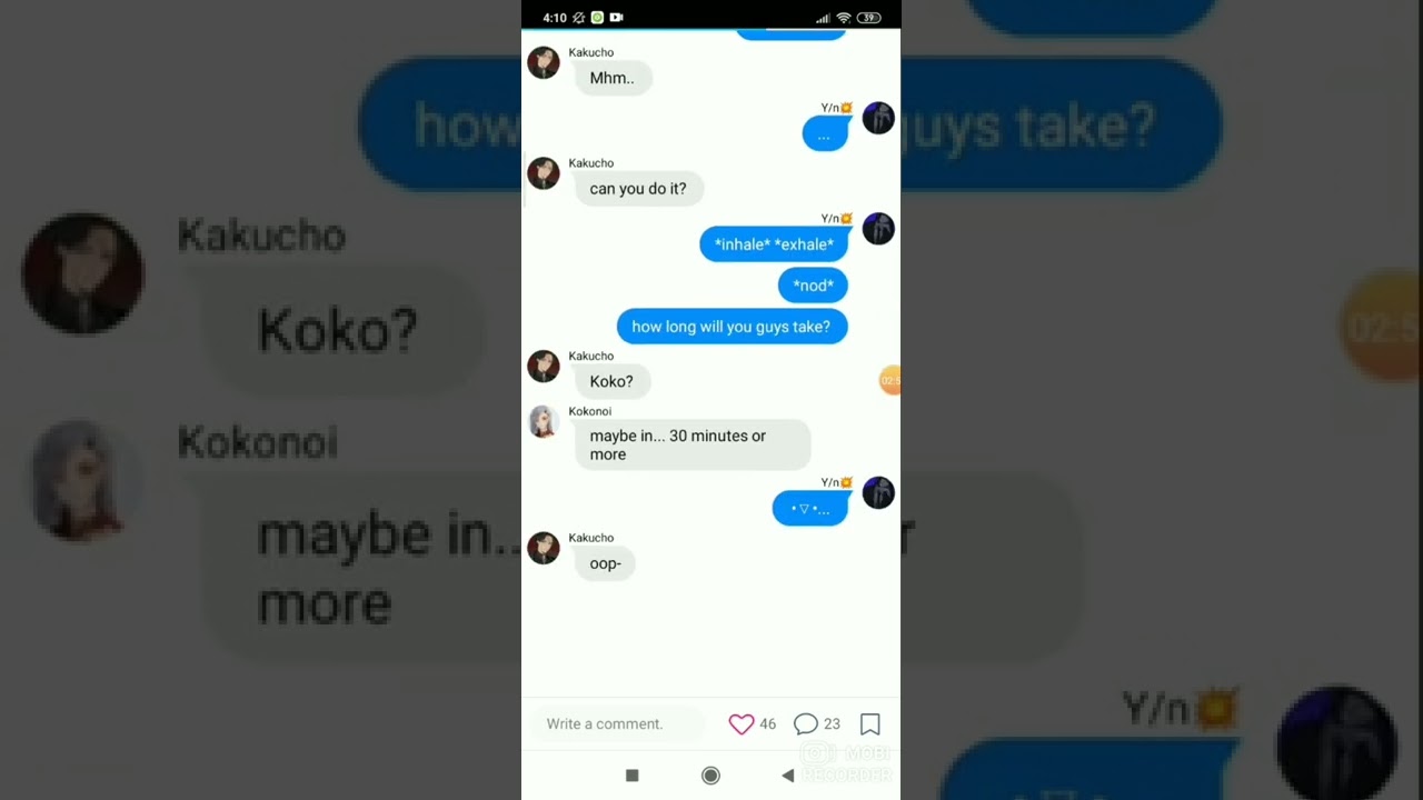 bonten x y/n texting story part 4