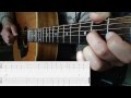Worried man blues beginner flatpicking guitar lesson free tab
