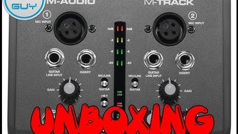 M-Audio M-Track Unboxing & Review