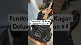 Самый дорогой бас, который у нас когда-либо был. Fender Duff McKagan Deluxe Precision.