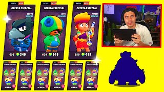 ZEREI A LOJA DO BRAWL STARS E ELE APARECEU...