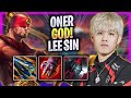 Oner is a god with lee sin  t1 oner plays lee sin jungle vs viego  season 2024