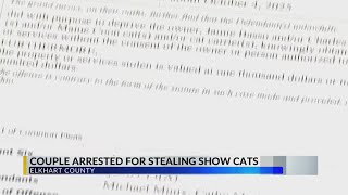 Elkhart couple arrested for stealing show cats