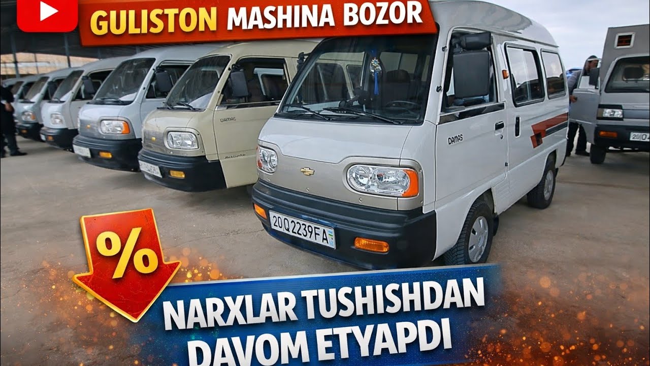 Guliston mashina bozor oxirgi qism  21.02.2026