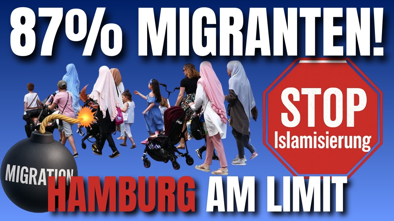 Hamburg am Limit: 87% Migranten – SPD verschweigt die Wahrheit!