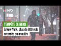 Ref:tzTScLE4fBY Temp�te de neige : new york sous un manteau blanc