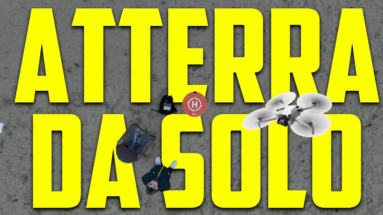 DJI Mini 4 Pro | Come farlo ATTERRARE AUTOMATICAMENTE in modo ULTRA PRECISO | Precision LANDING