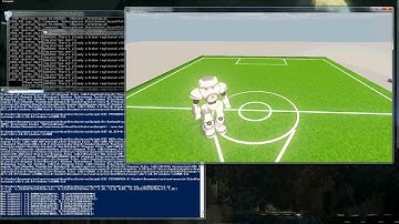 Nao walking a circle in UsarSim