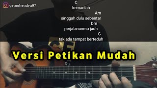 Kunci Gitar Petikan JIWA YANG BERSEDIH - Ghea Indrawari | Sampakan Pada Jiwa Yang Bersedih