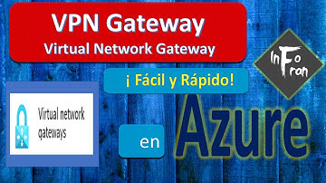 30.- Azure VPN Gateway - Virtual Network Gateways - Aprende Azure ¡Fácil y Rápido! - 😉