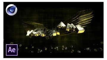 NEW FREE INTRO 3D Template #117 | Cinema 4D & After Effects + Tutorial NOW TO EDIT