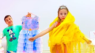 Nastya new clothes makeup toys and jewellery for kids