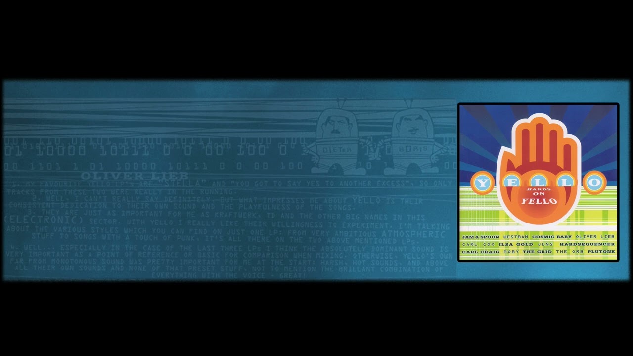 YouTube पर Yello - Crash Dance - Oliver Lieb Remix (1995) देखें YouTube पर Yello - Crash Dance - Oliver Lieb Remix (1995) देखें